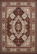 Home Decor Accent Decor - 27" x 86" x 0.39" Ruby Polyester Runne HomeRoots