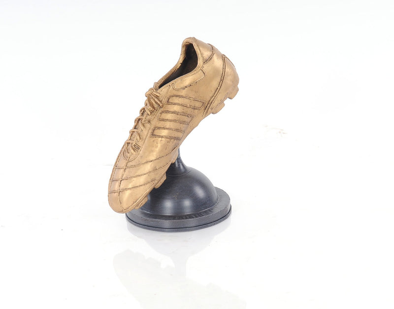 Home Decor Accent Decor - 6" x 9" x 9" Golden Boot Award HomeRoots