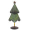 Home Decor Christmas Decorations - 4.5" x 6.5" x 16" Green/Bronze/Yellow, Reclaimed Iron - Christmas Tree HomeRoots