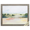 Home Decor Decorative Picture Frames - 27" X 21" Woodtoned Frame Sunlit Marsh I HomeRoots
