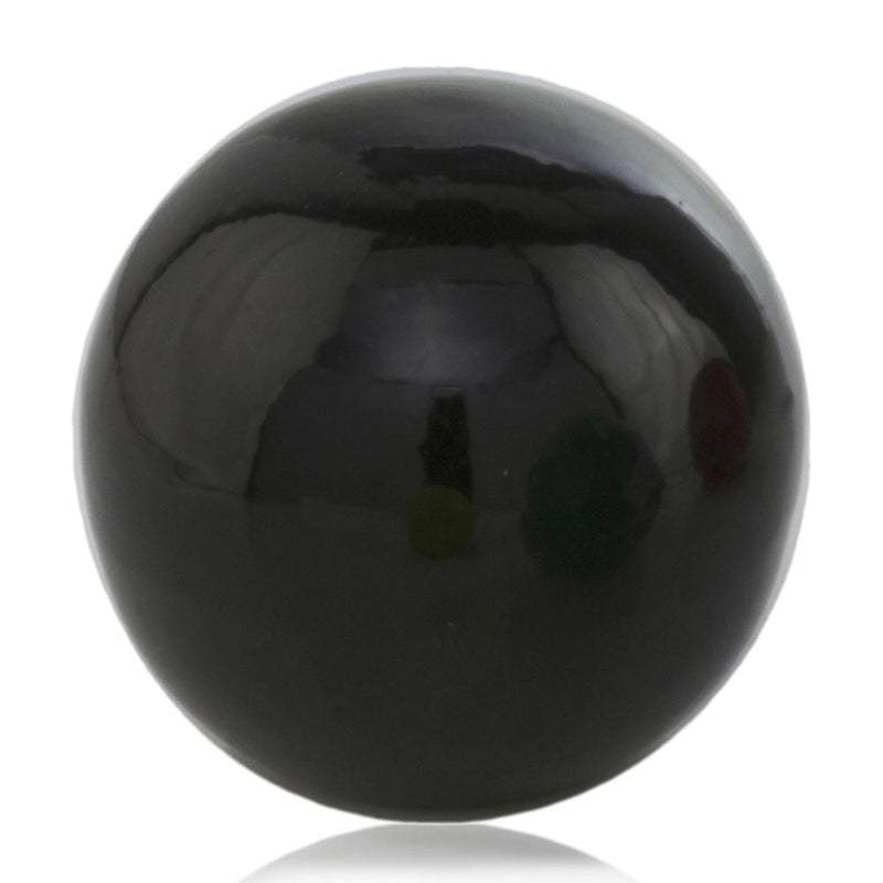 Home Decor Decorative Spheres - 3" x 3" x 3" Black Ball- Sphere HomeRoots
