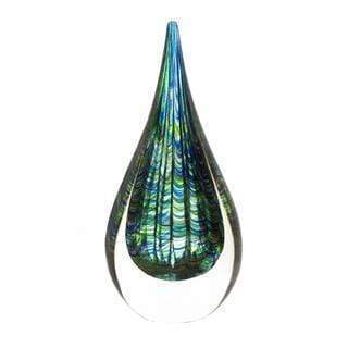 Home Decor/Gifts Cheap Home Decor Peacock Inspired Art Glass Sculpture Koehler