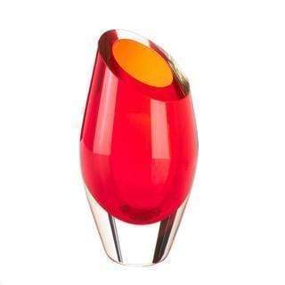 Home Decor/Gifts Home Decor Ideas Red Cut Glass Vase Koehler