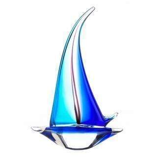 Home Decor/Gifts Home Decor Ideas Sailor Boat Art Glass Statue Koehler