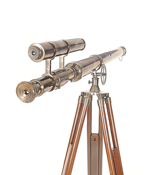 Home Decor Living Room Decor - 2.6" x 40" x 62" Telescope with Stand HomeRoots