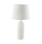 Table Lamps White Honeycomb Table Lamp