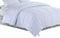 Home Essentials Home Essentials - White Polyester Medium Warmth Twin Down Alternative Comforter Duvet insert HomeRoots
