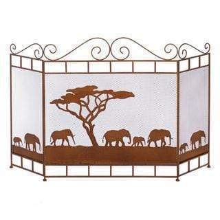 Home & Garden Gifts Decoration Ideas Wild Savannah Fireplace Screen Koehler