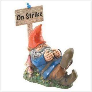 Home & Garden Gifts DIY Garden Decor On Strike Garden Gnome Koehler