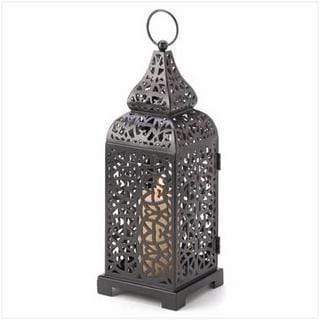 Home & Garden Gifts Lantern Candle Holder Black Moroccan Candle Lantern Koehler