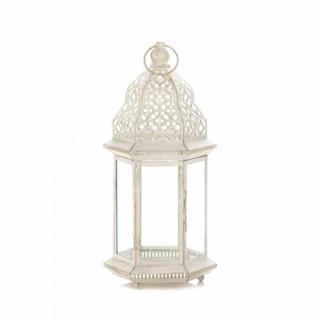 Home & Garden Gifts Lantern Lamp Sublime Distressed White Large Lantern Koehler