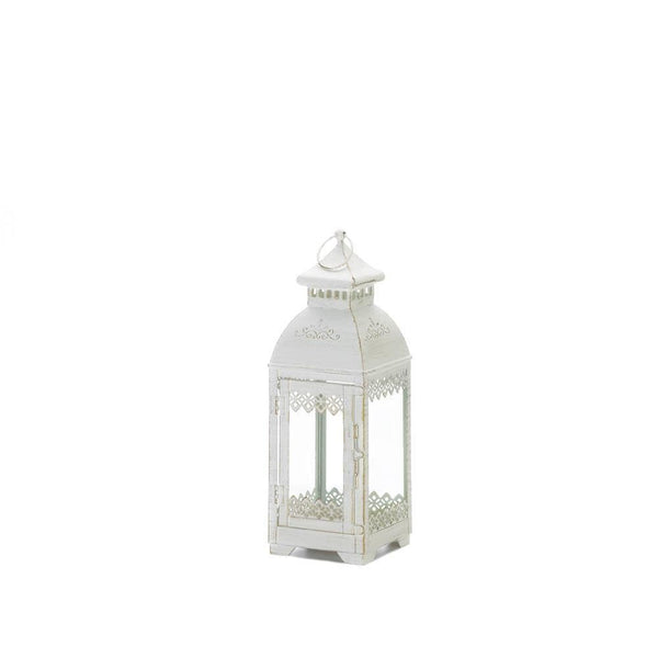 Lantern Lights White Lace Victorian Style Lantern