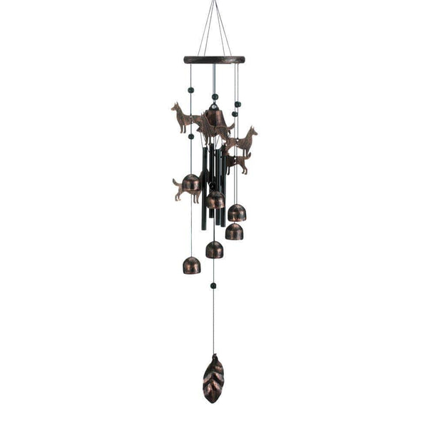 Home & Garden Home Decor Ideas 26 Bronze Dogs Wind Chimes Koehler