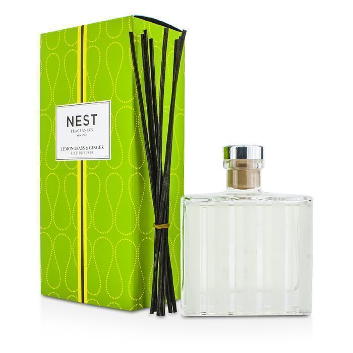 Home Scent Reed Diffuser - Lemongrass & Ginger - 175ml-5.9oz Nest