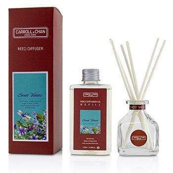 Home Scent Reed Diffuser - Sweet Violets - 100ml/3.38oz Carroll & Chan (The Candle Company)