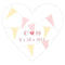 Homespun Charm Heart Sticker Sweet (Pack of 1)-Wedding Favor Stationery-Classical Green-JadeMoghul Inc.