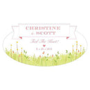 Homespun Charm Large Cling Sweet (Pack of 1)-Wedding Signs-Classical Green-JadeMoghul Inc.