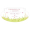 Homespun Charm Large Cling Sweet (Pack of 1)-Wedding Signs-Classical Green-JadeMoghul Inc.