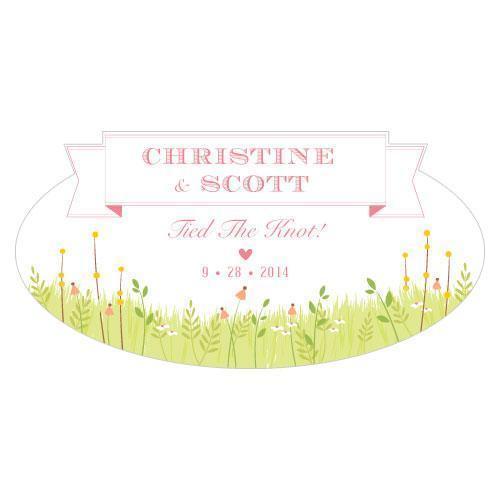 Homespun Charm Large Cling Sweet (Pack of 1)-Wedding Signs-Classical Green-JadeMoghul Inc.