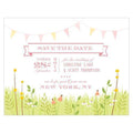 Homespun Charm Save The Date Card Sweet (Pack of 1)-Weddingstar-Watermelon-JadeMoghul Inc.