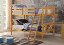 Homestead Twin/Twin Bunk Bed, Natural-Bunk Beds-Natural-Wood-JadeMoghul Inc.