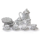 Hot 1/12 Dollhouse Miniature Dining Ware Porcelain Tea Set 15pcs Daisy Pattern Free Shipping--JadeMoghul Inc.