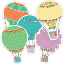 HOT AIR BALLOON CUTOUT ASST GR PK-5-Learning Materials-JadeMoghul Inc.