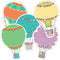 HOT AIR BALLOON CUTOUT ASST GR PK-5-Learning Materials-JadeMoghul Inc.