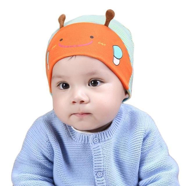 hot baby photography props Cute Kid Baby Boy Girl Toddler Infant Hat Bee Baseball Cap cotton kids hats baby bonnet topi bayi-orange-JadeMoghul Inc.