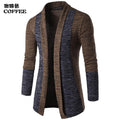 Hot Cardigan / Men Fashionable Sweater-Coffee-M-JadeMoghul Inc.