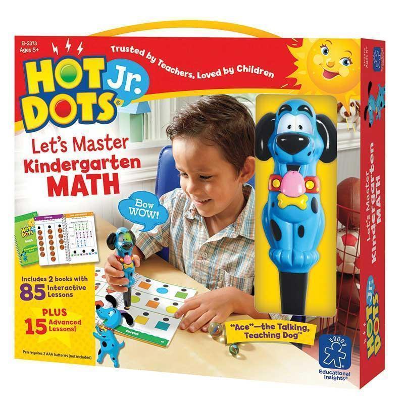 HOT DOTS JR LETS MASTER MATH GR K-Learning Materials-JadeMoghul Inc.