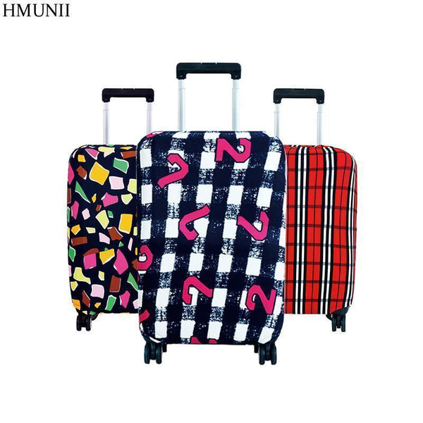 Hot Fashion Travel on Road Luggage Cover Protective Suitcase cover Trolley case Travel Luggage Dust cover for 18 to 30inch-dot-S-JadeMoghul Inc.