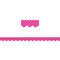 HOT PINK POLKA DOTS SCALLOPED-Learning Materials-JadeMoghul Inc.