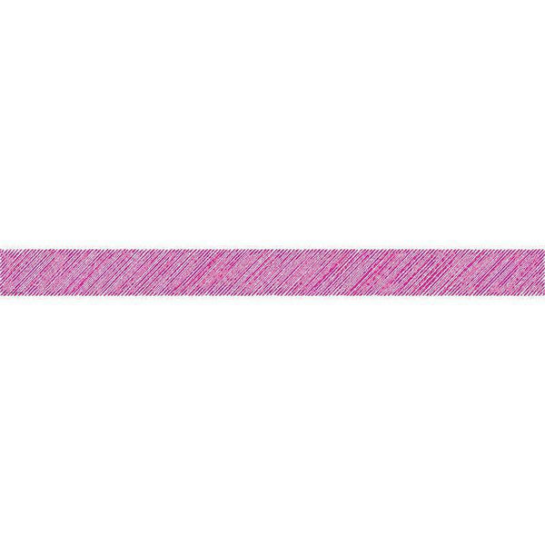 HOT PINK SCRIBBLE STRAIGHT BORDER-Learning Materials-JadeMoghul Inc.