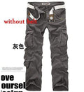 Hot sale free shipping men cargo pants camouflage  trousers military pants for man 7 colors JadeMoghul Inc. 
