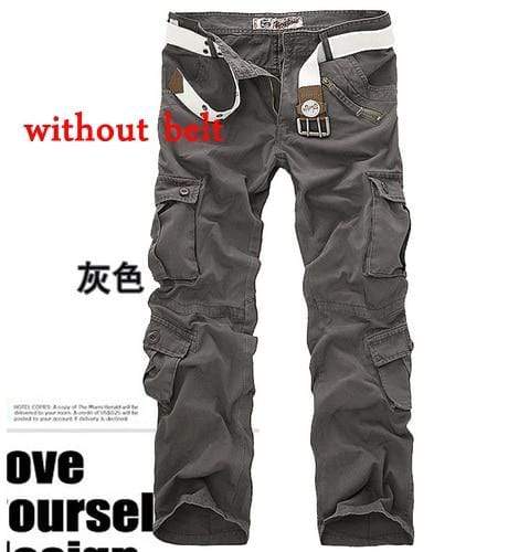 Hot sale free shipping men cargo pants camouflage  trousers military pants for man 7 colors JadeMoghul Inc. 