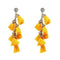 Hot sale New FIRENZE FRINGE DROPS earrings fashion women statement dangle T Earrings for women JEWELRY-yellow-JadeMoghul Inc.