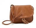 Hot Sale Tassel Women Bag Leather Handbags Cross Body Shoulder Bags Fashion Messenger Bag Women Handbag Bolsas Femininas-brown-JadeMoghul Inc.