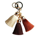 Hot selling Colorful Key Chain Bag AccessoriesIce Silk Tassel Pompom Car Keychain Handbag Key Ring-3-JadeMoghul Inc.