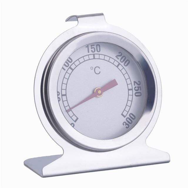 Hot Stainless Steel Oven Cooker Thermometer Temperature Gauge Mini Thermometer Grill Temperature Gauge for Home Kitchen Food AExp