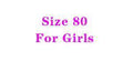 Hot! Training Pants 4 layer Baby Shorts Underwear Baby Waterproof Cotton Potty Training pants infant urinate pants 4 piece/lot-Asian Size 80 for girls-JadeMoghul Inc.