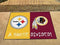 House Divided Mat Large Area Rugs Cheap NFL  House Divided Steelers/Redskins House Divided Rug 33.75"x42.5" FANMATS