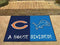 House Divided Mat Large Rugs NFL Bears Lions House Divided Rug 33.75"x42.5" FANMATS