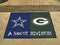 House Divided Mat Large Rugs NFL Bears Packers House Divided Rug 33.75"x42.5" FANMATS