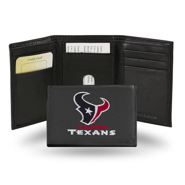 Credit Card Wallet Houston Texans Embroidered Trifold