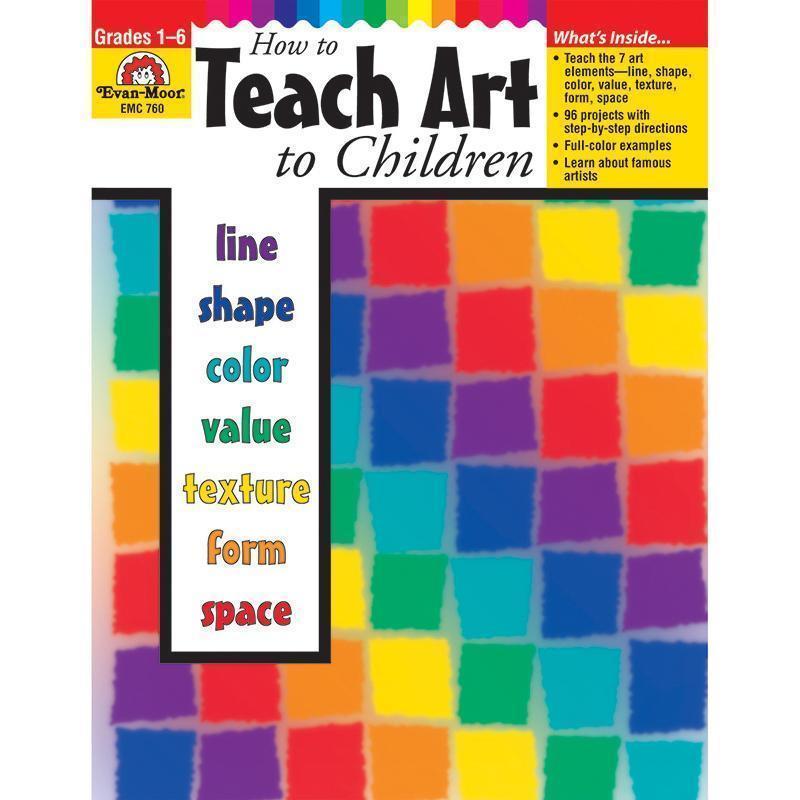 HOW TO TEACH ART TO CHILDREN GR 1-6-Learning Materials-JadeMoghul Inc.
