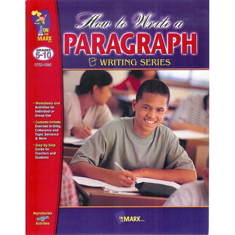 HOW TO WRITE A PARAGRAPH GR 5-10-Learning Materials-JadeMoghul Inc.