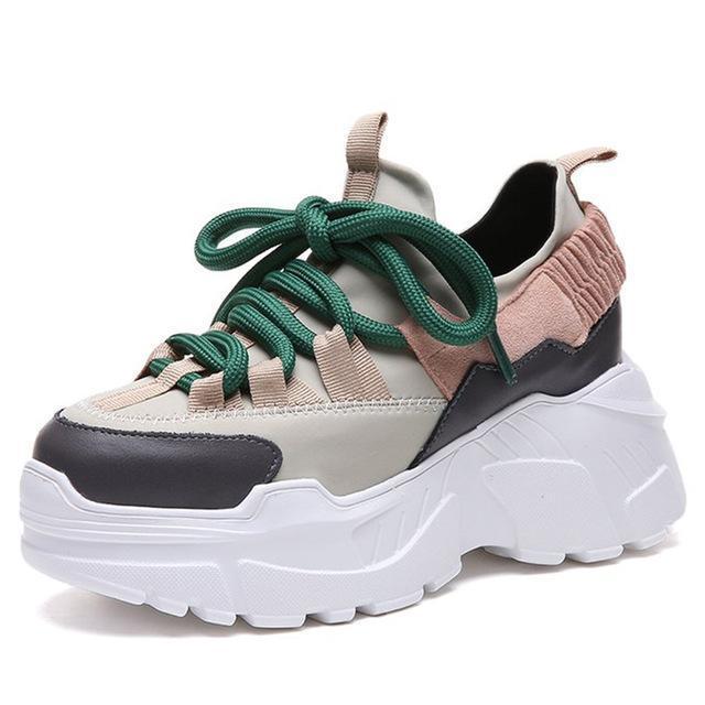 HTUUA 2018 Spring Autumn Women Casual Shoes Comfortable Platform Shoes Woman Sneakers Ladies Trainers chaussure femme SX1450-Beige-5.5-JadeMoghul Inc.