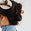 HUANZHI 2020 New Hyperbole Big Pearls Acrylic Hair Claw Clips Big Size Makeup Hair Styling Barrettes for Women Hair Accessories AExp