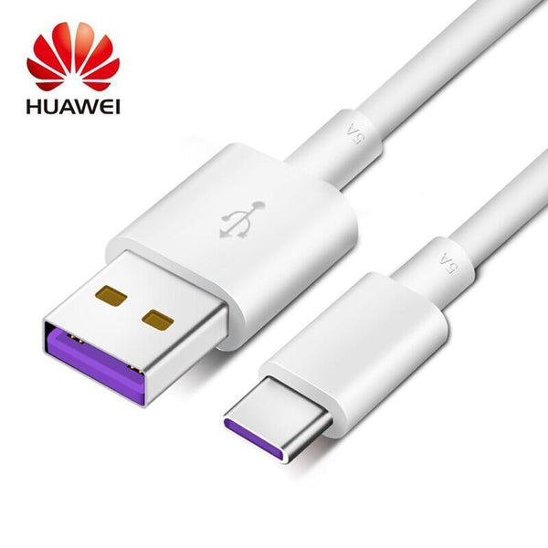 Huawei Original Supercharge Type-C Cable Mate 9 10 Pro P10 Plus P20 Pro Honor V10 5A Fast Quick Charger Charge USB 3.0 Type C--JadeMoghul Inc.
